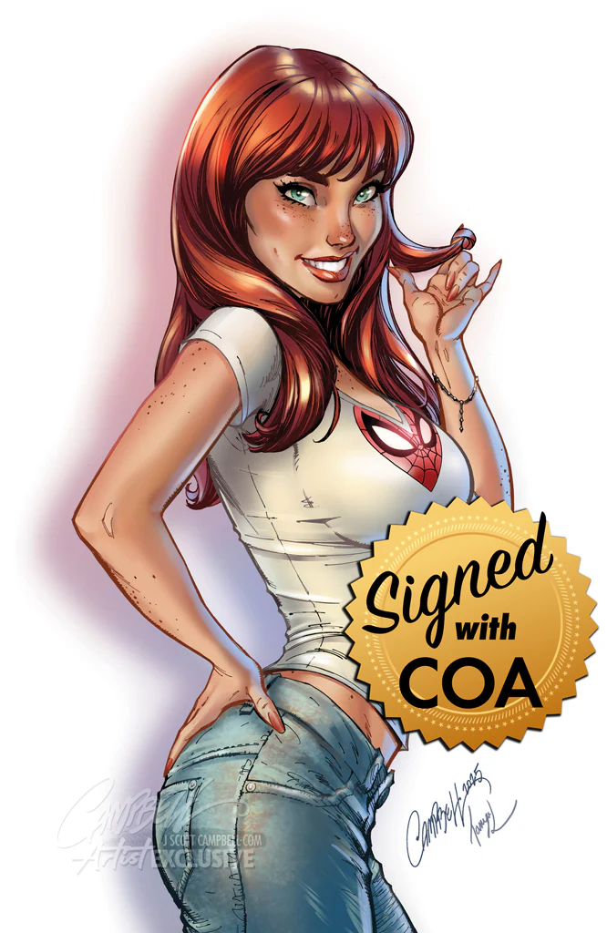 Amazing Spider-Man #6 [D] JSC Artist EXCLUSIVE Cover D "MJ, virgin" (2025) - Image 2
