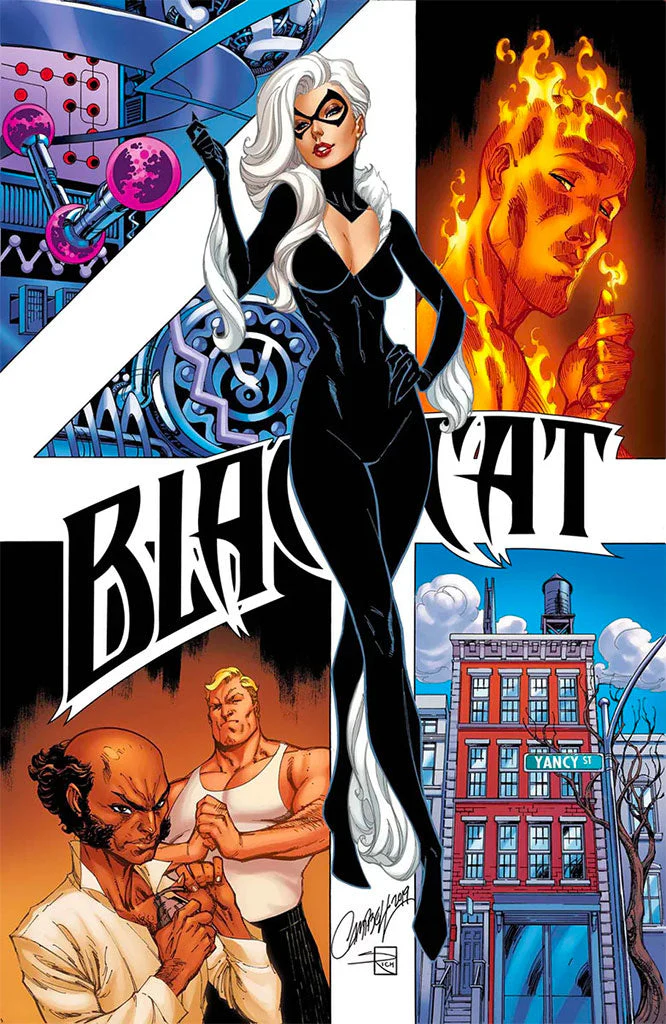 Black Cat #4 [B] J. Scott Campbell EXCLUSIVE Virgin (2019) - Image 2