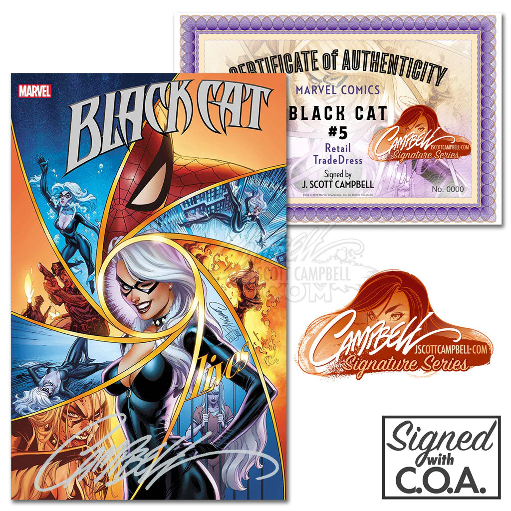 Black Cat #5 [A] J. Scott Campbell [TD] (2019) - Image 2