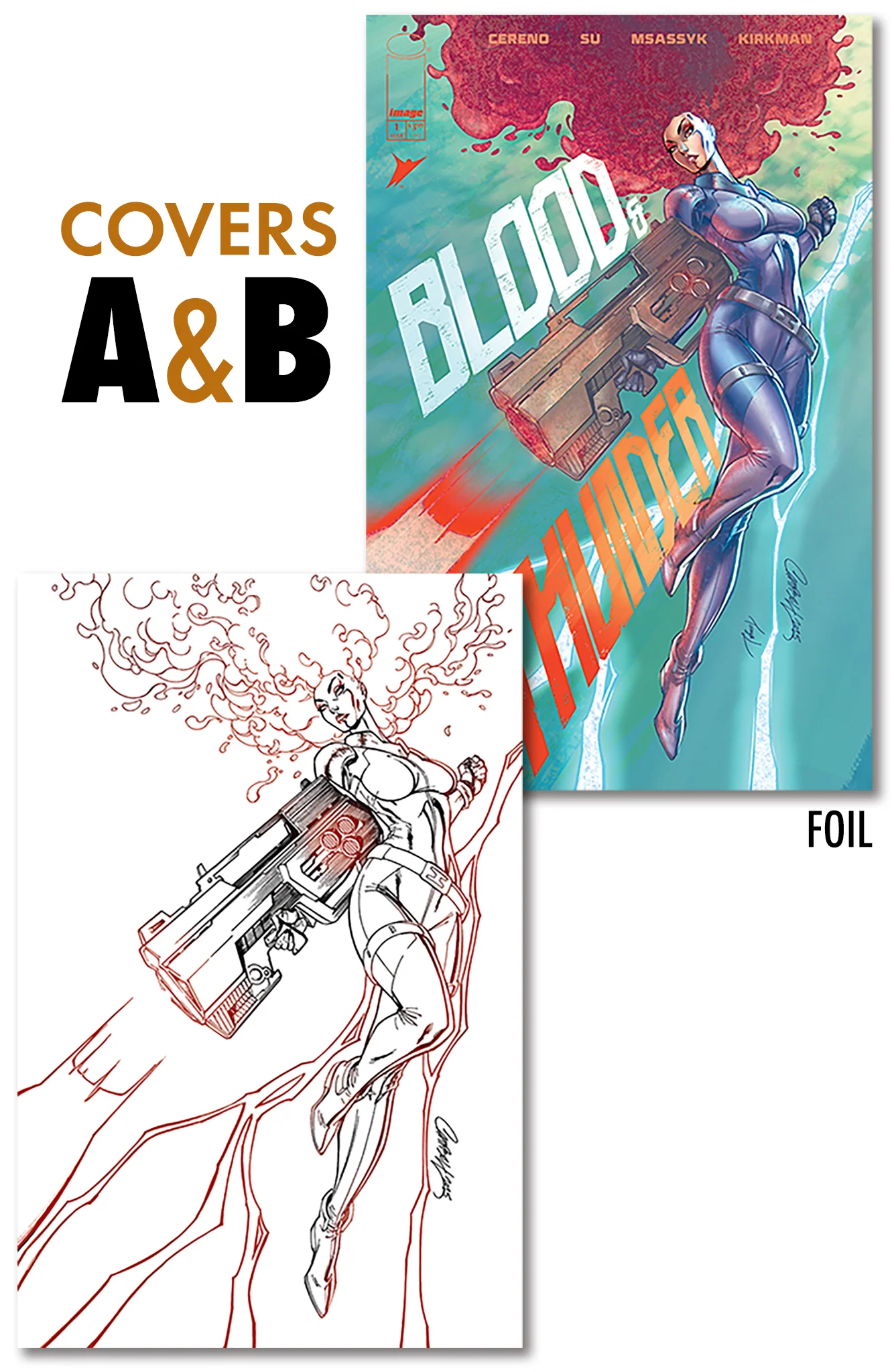 Blood & Thunder #1 JSC Artist EXCLUSIVE (2025) - Image 2