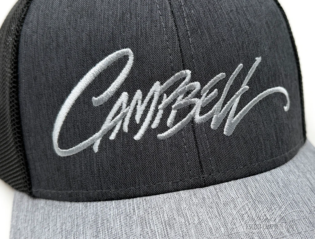 Campbell 2022 Baseball Cap Black/Gray/White (2022) - Image 2