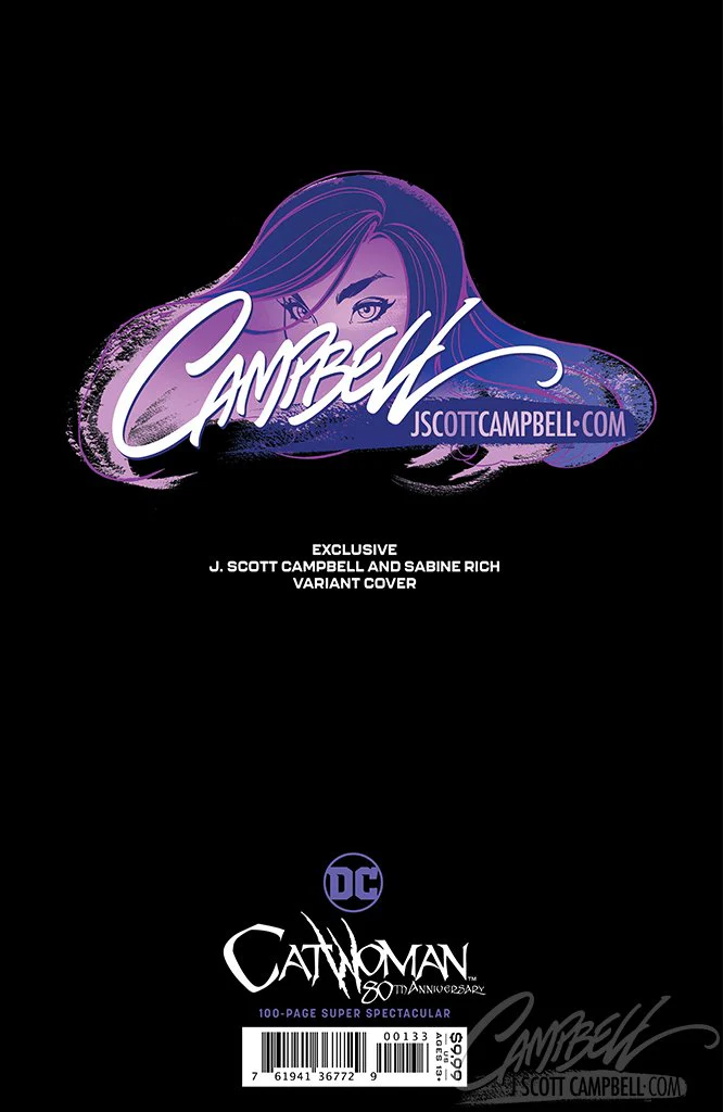 Catwoman 80th Anniversary JSC EXCLUSIVE Cover H - Image 2