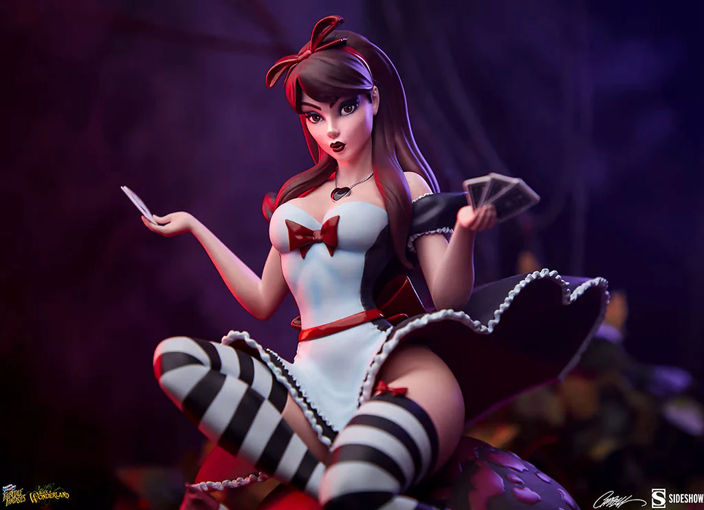FairyTale Fantasies Alice "Game of Hearts" Edition statues - Image 10