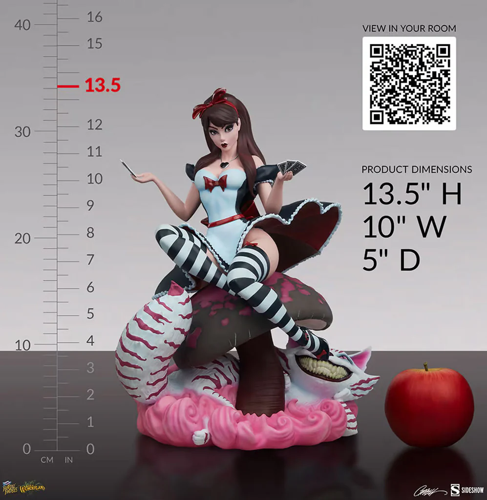 FairyTale Fantasies Alice "Game of Hearts" Edition statues - Image 12