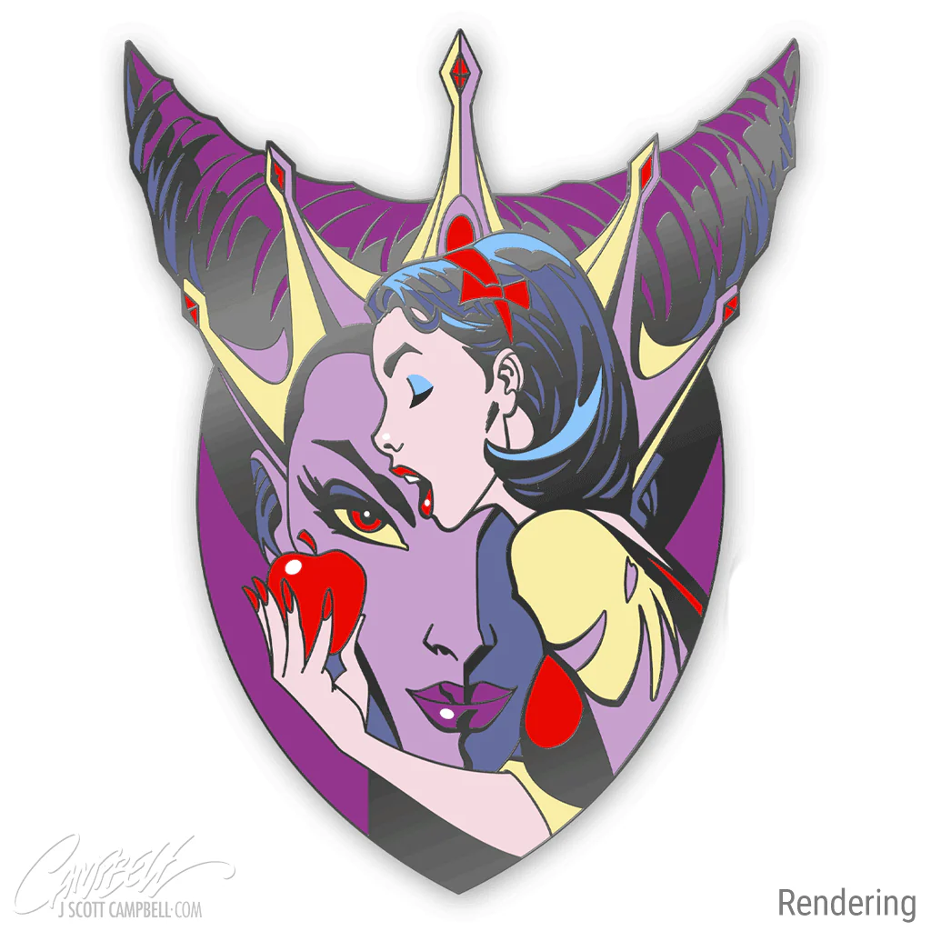 FTF 2023 First Edition Pins, Full Set (9) J. Scott Campbell - Image 7