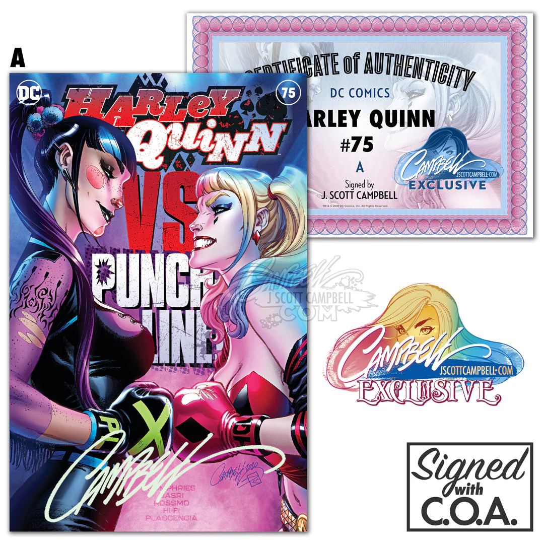 Harley Quinn #75 JSC EXCLUSIVE Cover A "Boxing" - Image 2