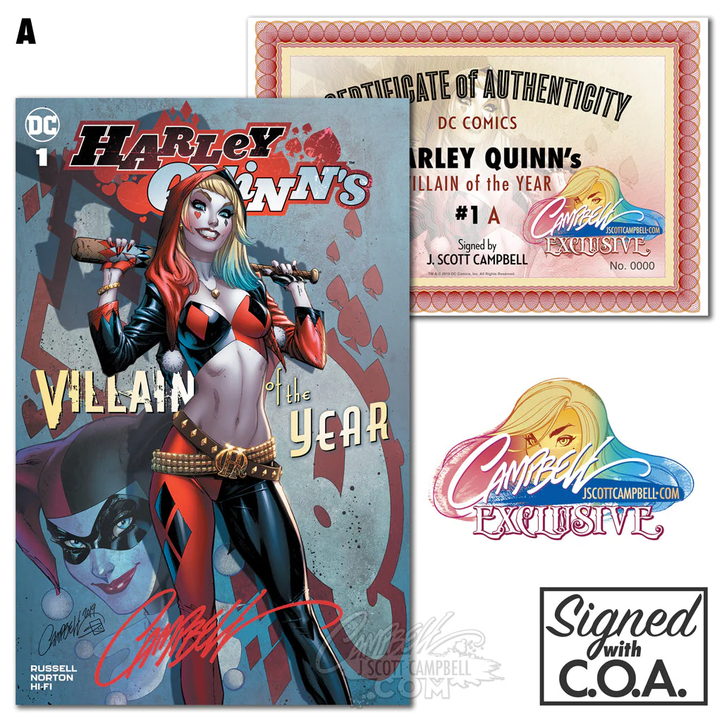 Harley Quinn's Villain of the Year #1 JSC EXCLUSIVE Cover A - Image 2