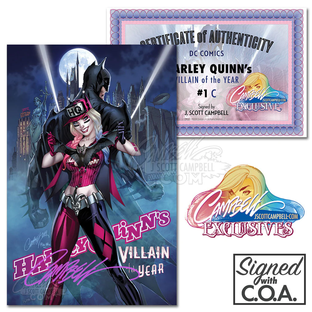 Harley Quinn's Villain of the Year #1 JSC EXCLUSIVE Cover C - Image 2