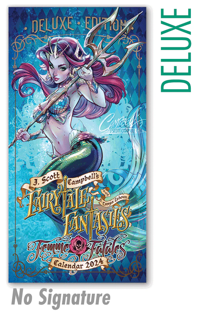 JSC's FairyTale Fantasies Calendars 2024 - Dual Signatures - Image 12