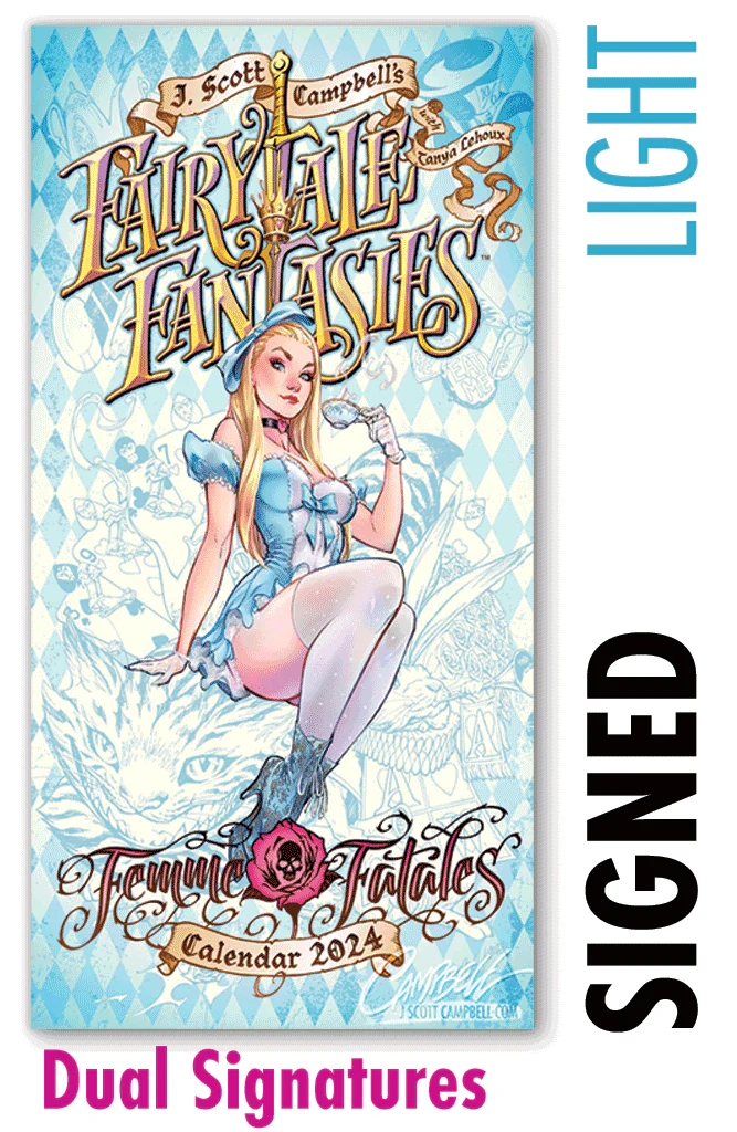 JSC's FairyTale Fantasies Calendars 2024 - Dual Signatures - Image 16