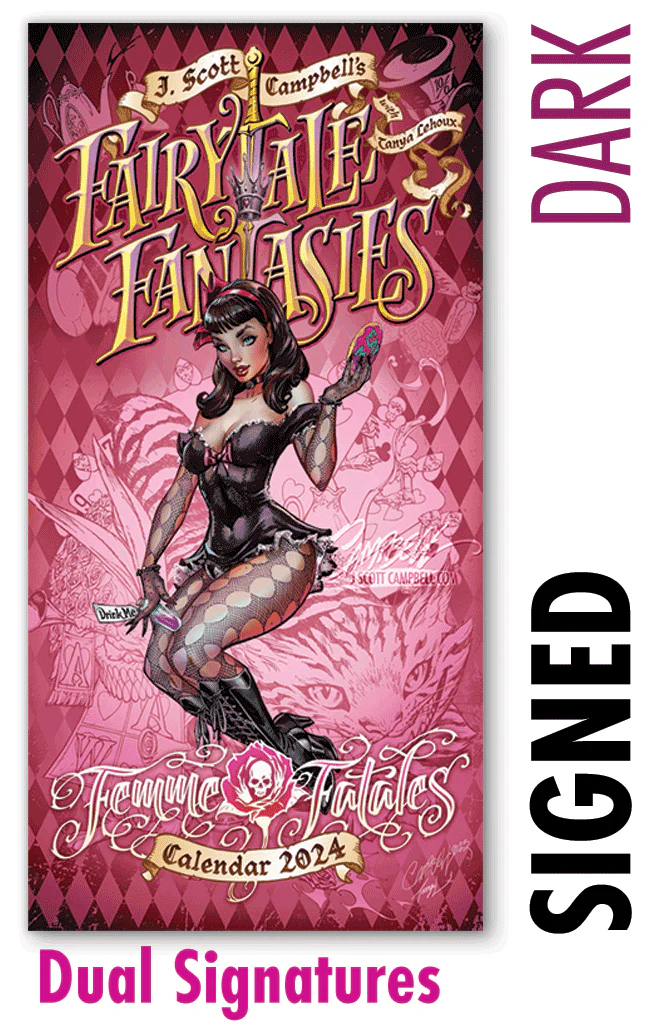 JSC's FairyTale Fantasies Calendars 2024 - Dual Signatures - Image 17
