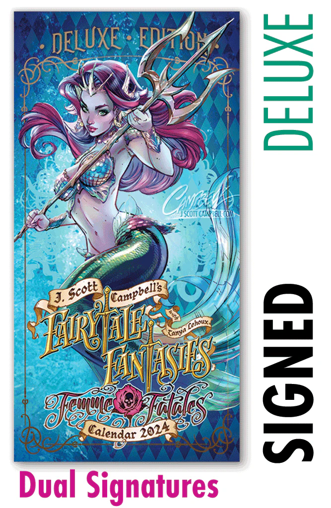 JSC's FairyTale Fantasies Calendars 2024 - Dual Signatures - Image 18
