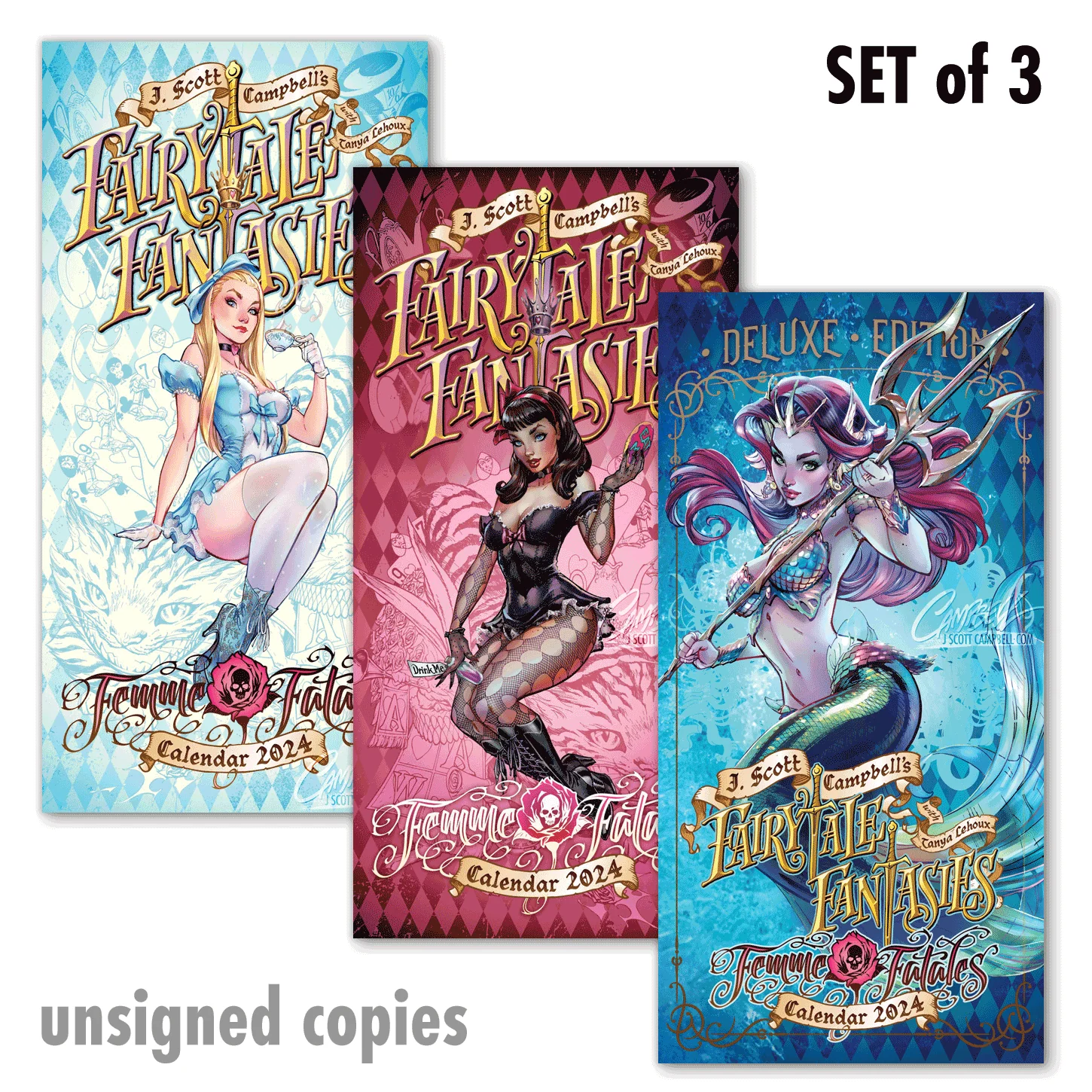 JSC's FairyTale Fantasies Calendars 2024 - Dual Signatures - Image 19