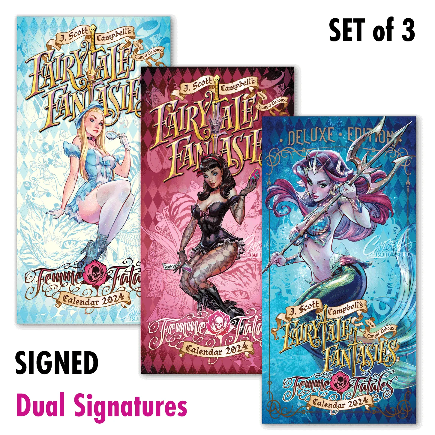 JSC's FairyTale Fantasies Calendars 2024 - Dual Signatures - Image 21