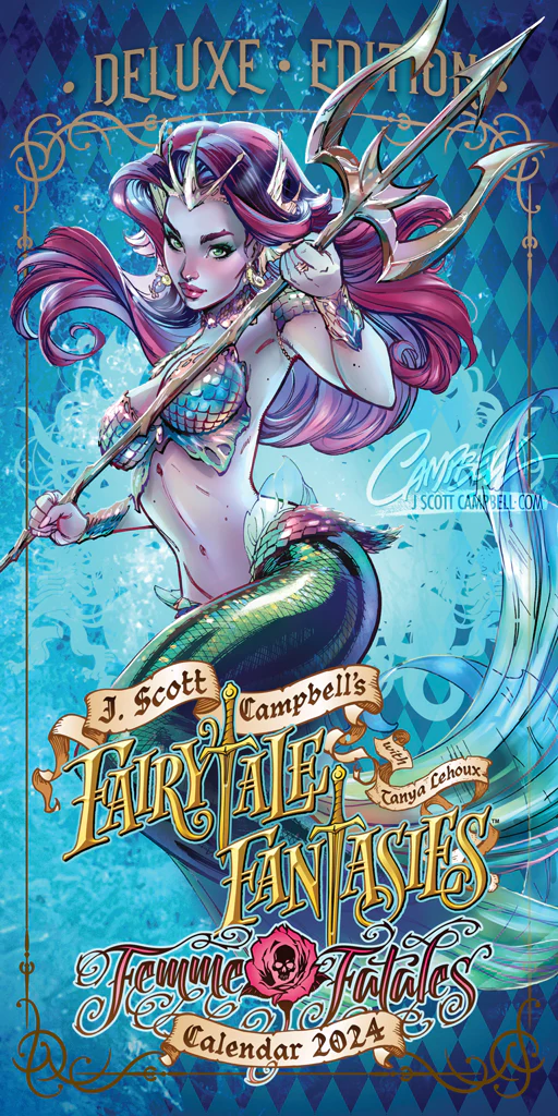 JSC's FairyTale Fantasies Calendars 2024 - Dual Signatures - Image 4