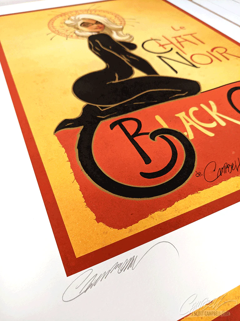Le Chat Noir SIDESHOW Fine Art Giclée AP Print (18 x 24) - Image 2