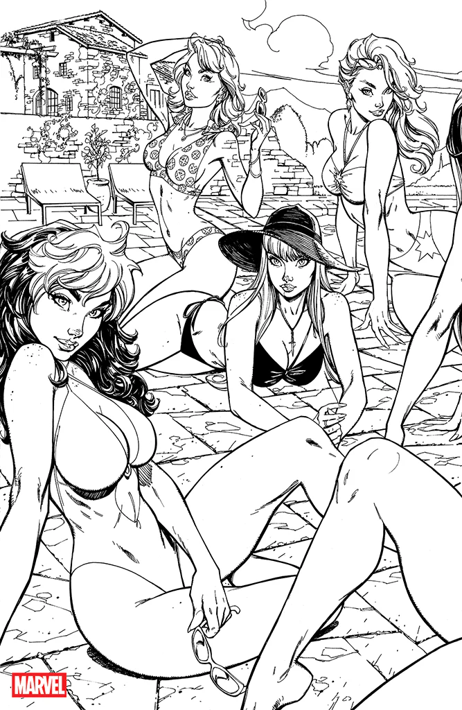 Marvel Swimsuit Special #1: FFR [G] JSC INCENTIVE 1:25 2nd Printing (2025) - Image 3