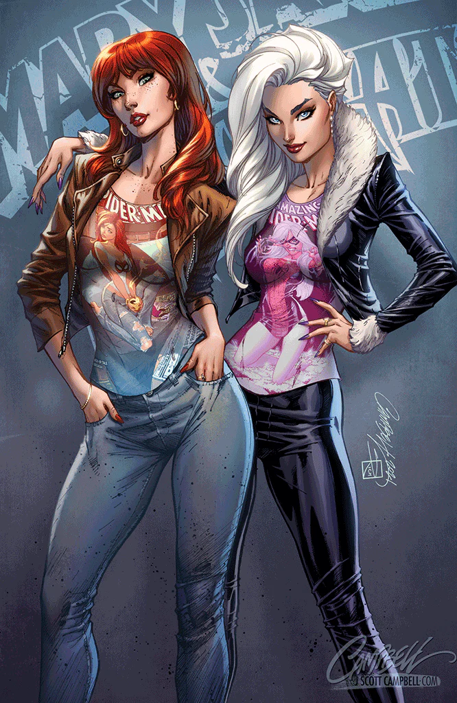 Mary Jane and Black Cat: Beyond #1 [A] JSC Artist EXCLUSIVE "CatCycle" (2022) - Image 4