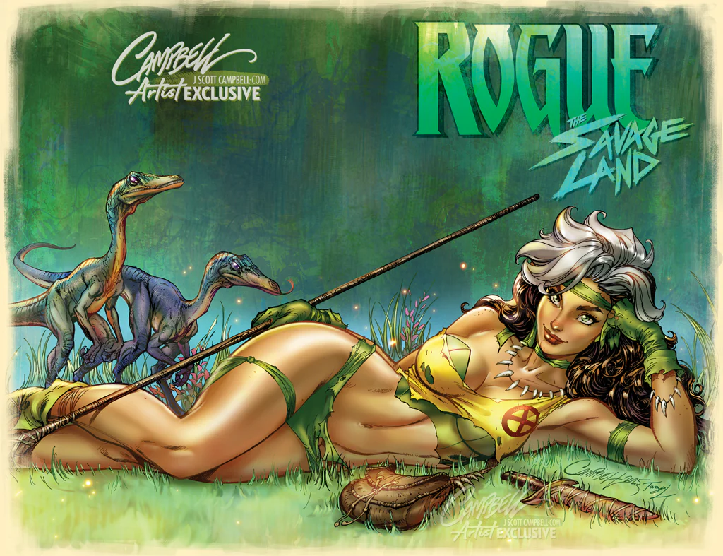 Rogue: The Savage Land #5 JSC [A] Artist EXCLUSIVE "Wraparound" (2025) - Image 2