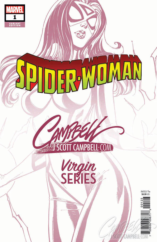 Spider-Woman #1 J. Scott Campbell Cover B JSC EXCLUSIVE (2020) - Image 2