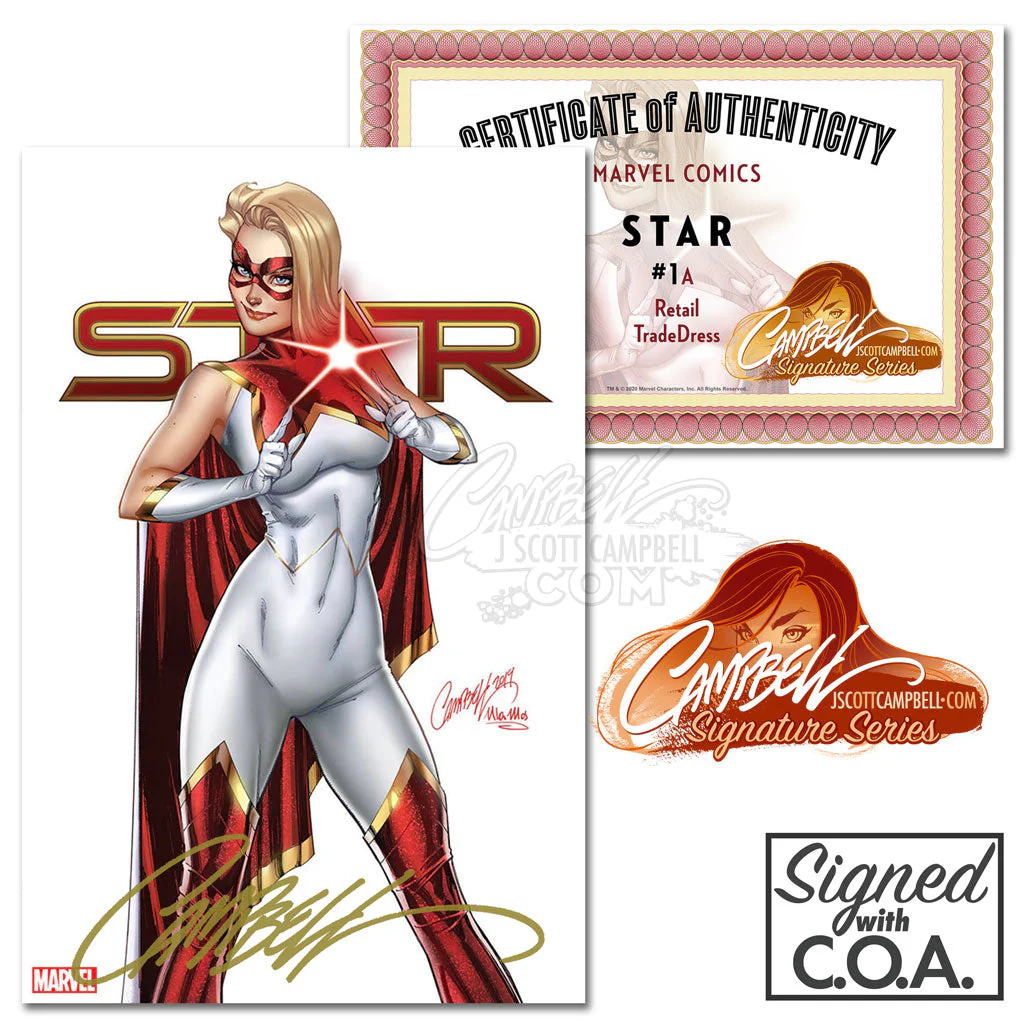 Star #1 [A] J. Scott Campbell [TD] (2020) - Image 2