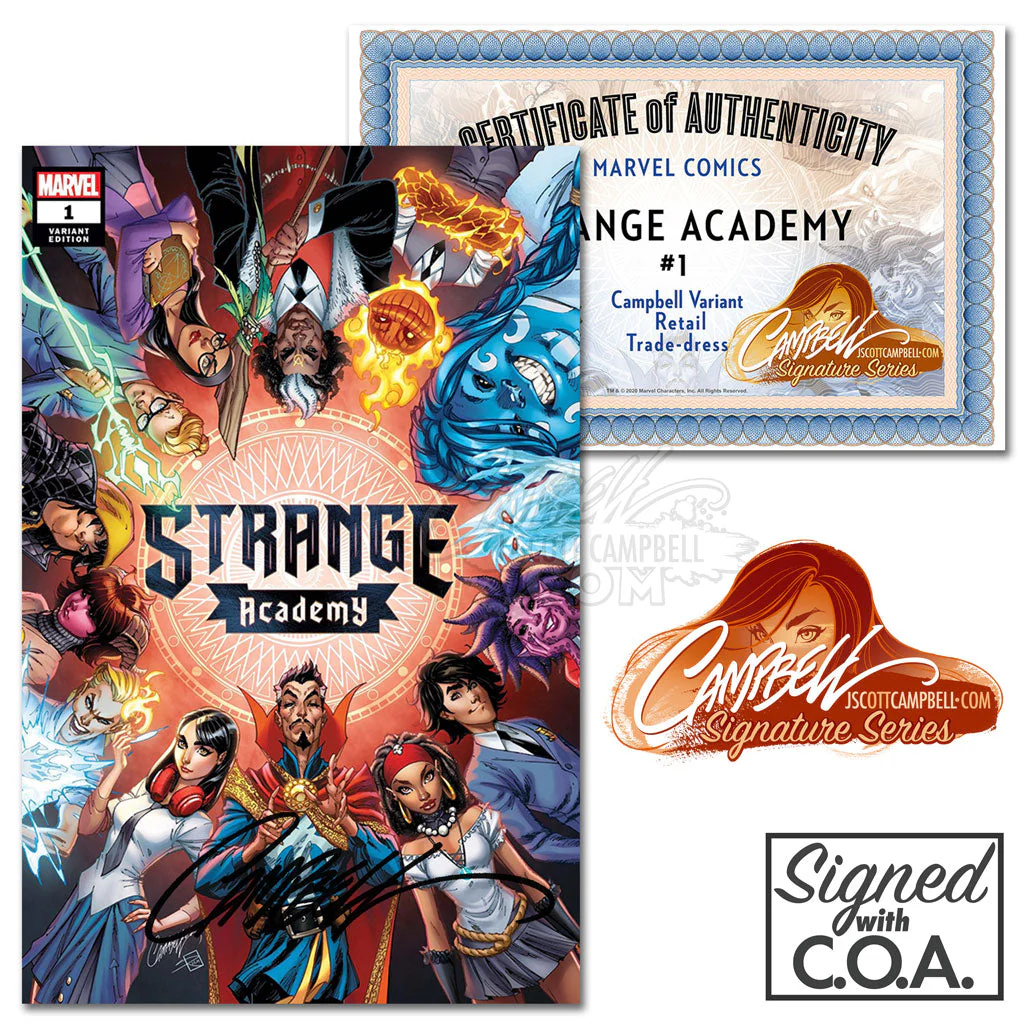 Strange Academy #1 Retail Variant "Trade Dress" (2020) - Image 2