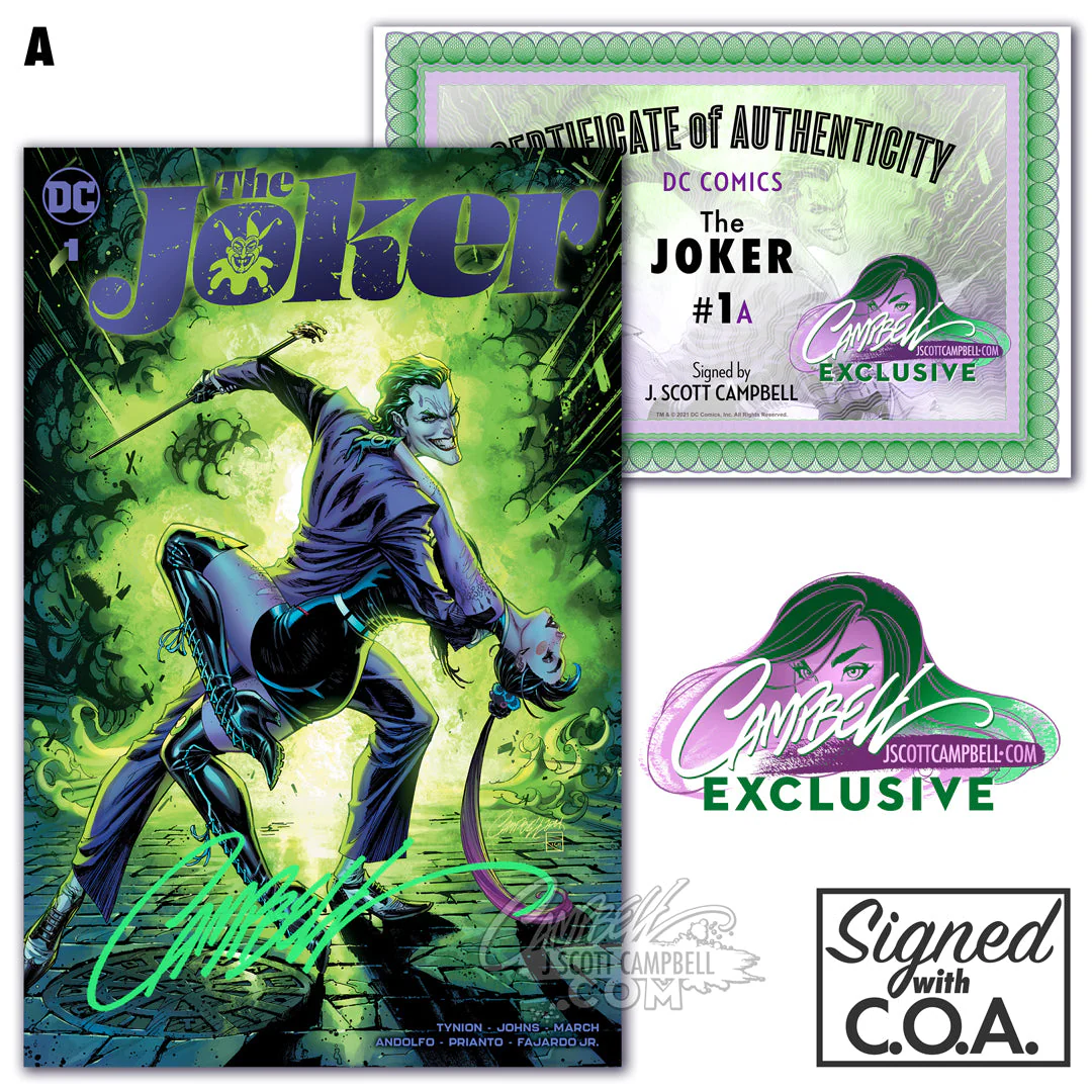 The Joker #1 JSC EXCLUSIVE Cover A "Dance with the Devil" - Image 2
