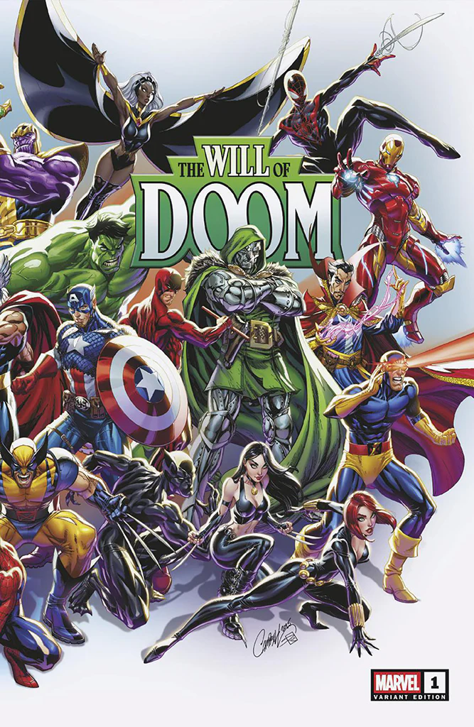 Will of Doom #1, The [A] J. Scott Campbell Trade Dress Wraparound (2025) - Image 2