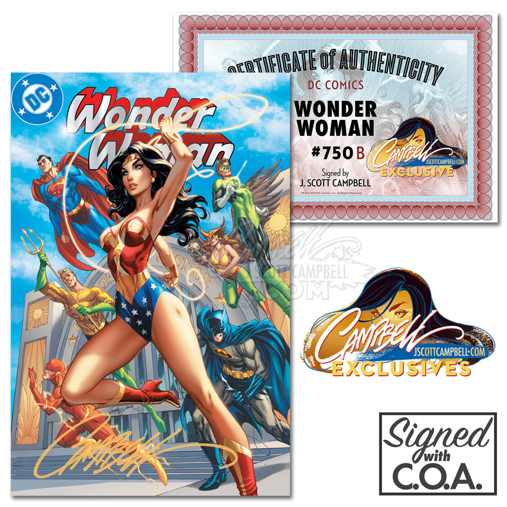 Wonder Woman #750 JSC EXCLUSIVE Cover B - Image 2