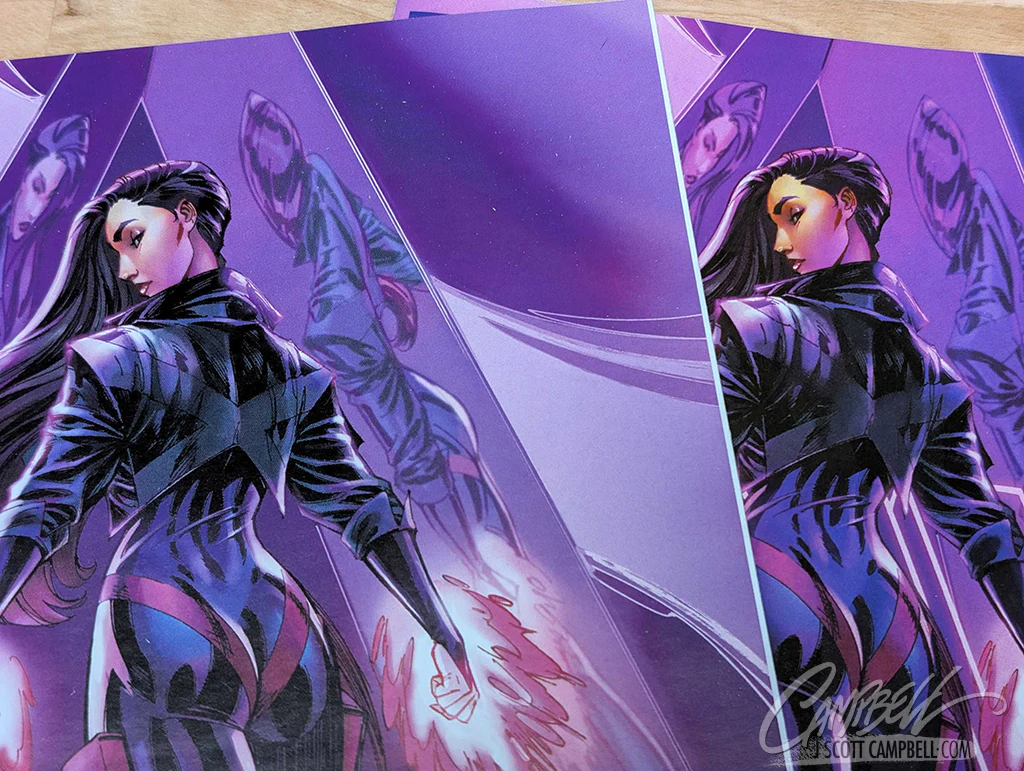 X-Men #1 "Psylocke" J. Scott Campbell (2024) - Image 4